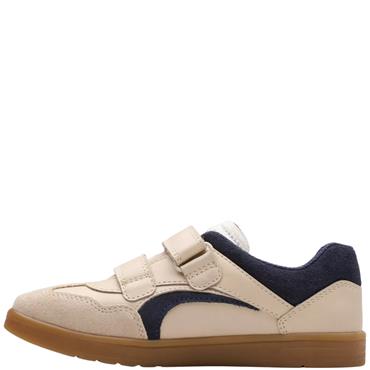 CLARKS KIDS STRAP TRAINER - NEUTRAL